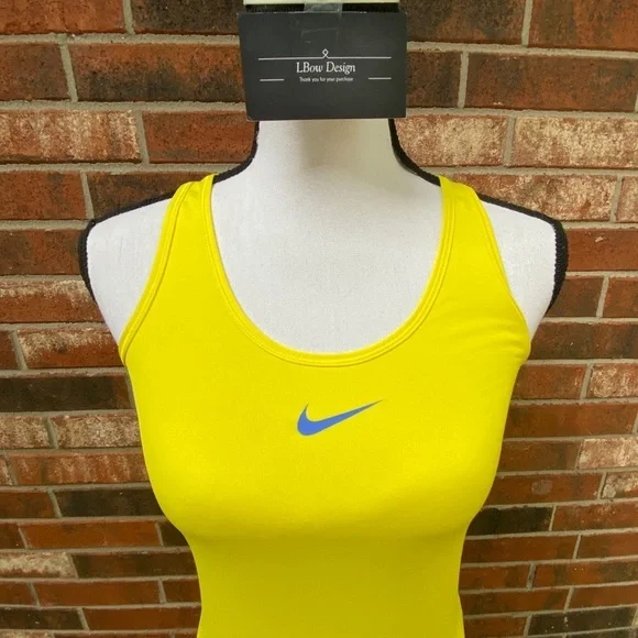 Nike Pro Dry Fit Racer back running Shirt - Picture 7 of 15
